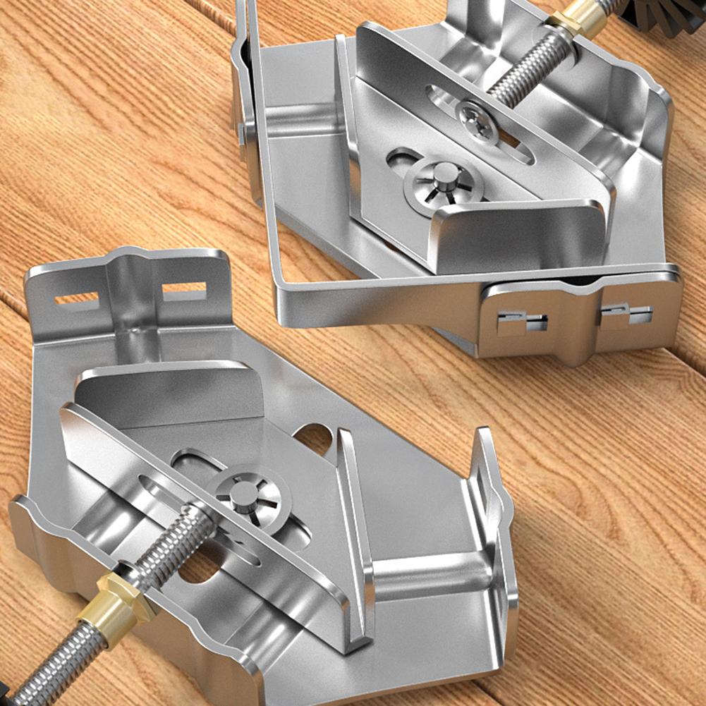 Komfortabler Griff 90-Grad-Ausrichtungswinkelklemme Edelstahl-Winkelklemmen