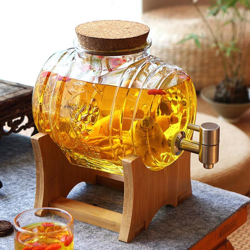 Weiyi 5L Thickened Glass Fermentation Jar with Faucet