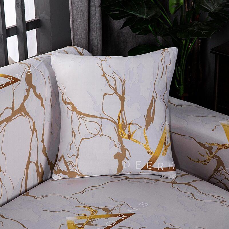 floral printed Stretch Elastic cushion cojines decorativos para sofa Capa de Almofada coussin de salon housse de cous Q17364QQ-1pc pillow cover 1360₽