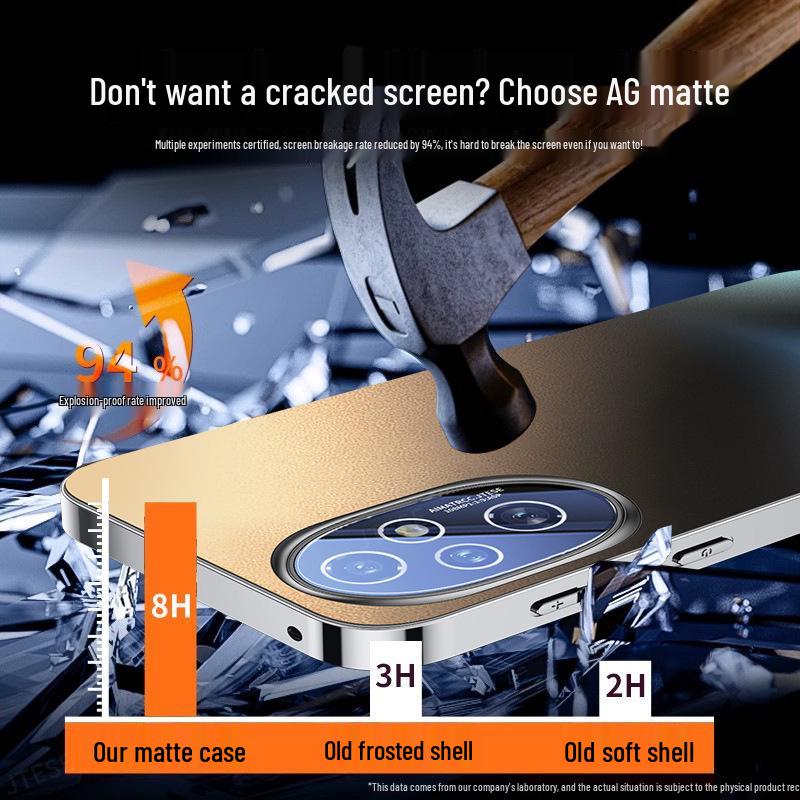 Honor 200 Pro Ultra-Thin Frosted Anti-Drop Full-Coverage Protective Phone Case