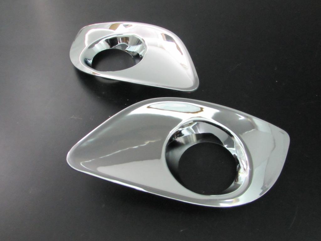 BRIGHTZ Chrome Fog Light Type for Palette SW MK21S Compatible with Palette SW MK21 Part Number 10491 Covers, A, (FOG-COV-159), (21S),