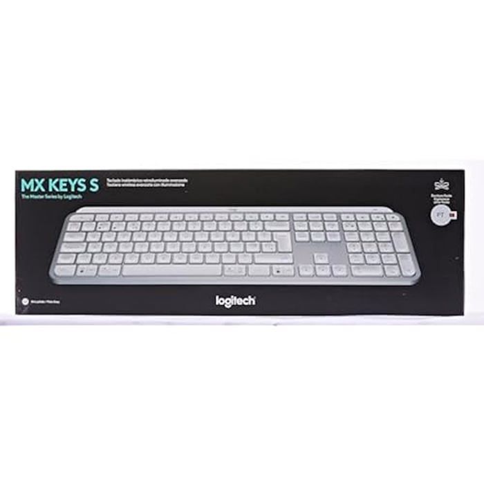 Clavier - LOGITECH - MX Keys S - Bluetooth - Rétroéclairé - QWERTY Portugais