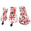 3Pcs Golf Club Head Cover Oxford Cloth British Flag Golf Head Cover for Golfer Lovers