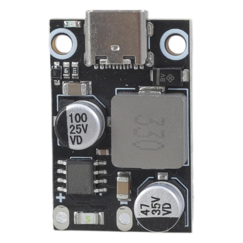 

20 Вт Type-C QC3.0 QC2.0 DC-DC понижувальний перетворювач Зарядний модуль Понижувальний модуль Плата 8-32В Модуль перетворювача 1