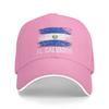 Sommer Freizeit Baseballkappe Salvadorianische Flagge Salvador Wurzel El Salvador Truckerhut Für Damen Unisex Verstellbar Mode Baseballkappen