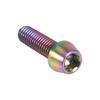   Alloy   Tapered   Screw With Washer For Mountain Bike(colorfulCelsiusM6x16)
