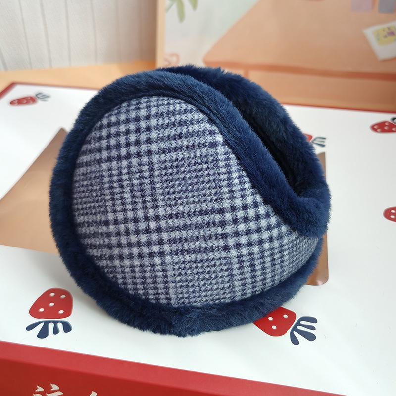 Korean Style Cute Women's Winter Earmuffs - Thick, Lined, Warm, Anti-Freeze Ear Protectors