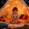 Glowing & Breathing LED Light Up Stuffed Animal Cuddle For Kids Toddlers Soothing Companion For Bedtime