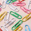 50PCS Creative Bookmark Clip Zinc Zinc Alloy Binder Clamps Mini Metal Paper Clips  Office