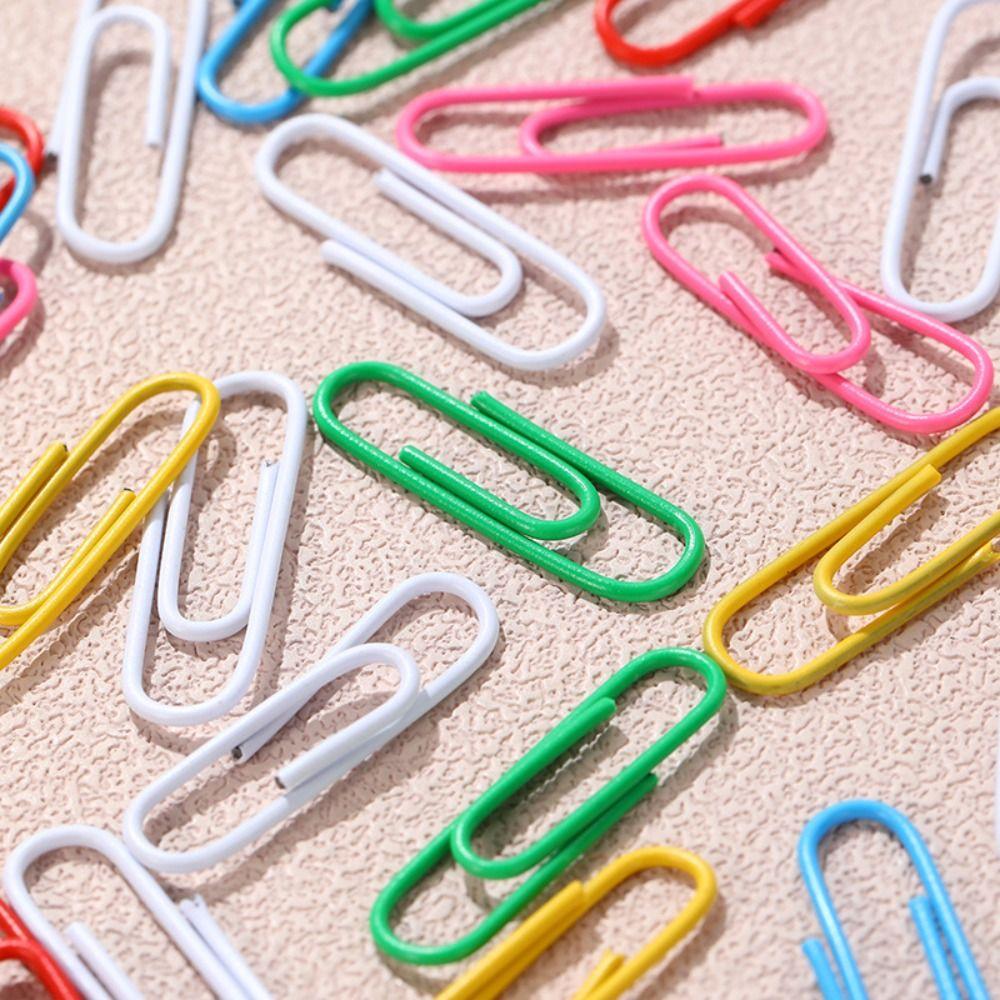 50PCS Creative Bookmark Clip Zinc Zinc Alloy Binder Clamps Mini Metal Paper Clips  Office