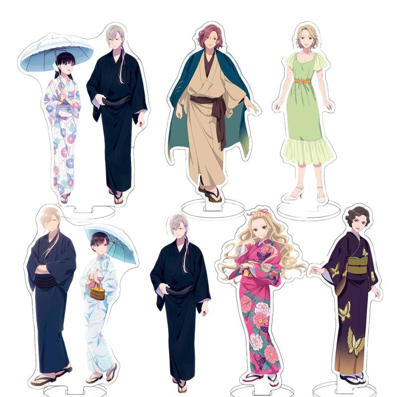Cartoon Anime Del Giappone Il Mio Felice Matrimonio Figure Saimori Miyo Kudō Kiyoka Acrilico Espositori E Alzate Modello Piastra Scrivania Decor Cospaly Ventole Regalo