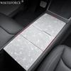 For Tesla Model Y Juniper 2025 Center Console Panel Sticker Center Console Cover Protector Panel Film Button Sticker Accessories