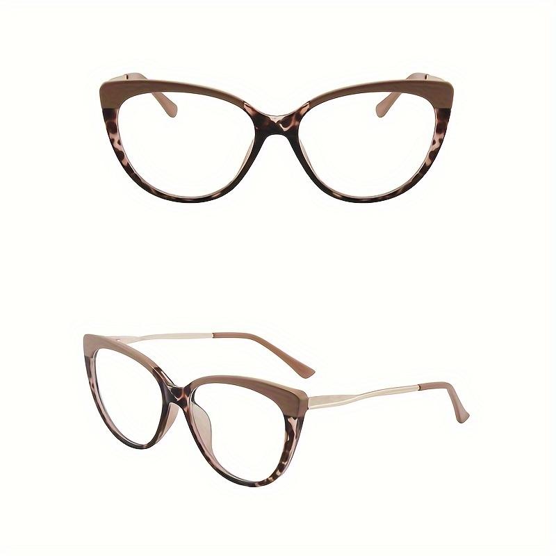 1PCS New INS Style Anti Blue Light Glasses TR90 Cat Eye Frame Women Fashion Trendy Eyewear