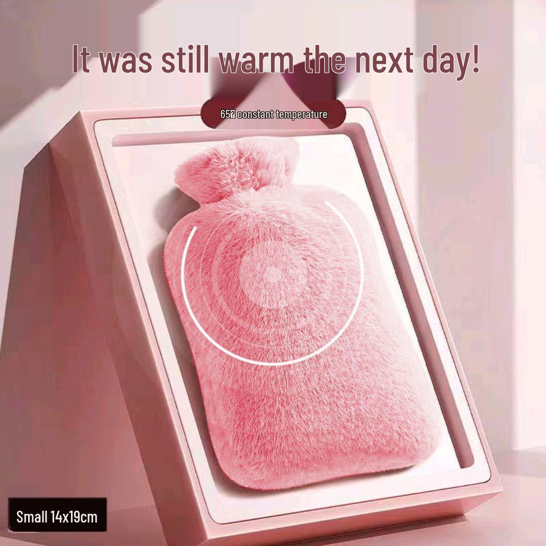 Взрывобезопасная плюшевая грелка - Милая, утолщенная и безопасная для согревания рук или живота