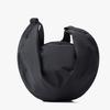 Single Ball Bag Crossbody Basketball Carrier Bag Waterproof Zippered Gym Shoulder Bag with Mesh Pocket Adjustable Strap for Carrying Soccer Volleyball