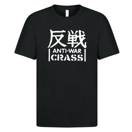 

26 Crass Anti-War T Shirt 1106 Japan Text Anarcho Punk Music Conflict Subhumans New Unisex T-Shirt XXL