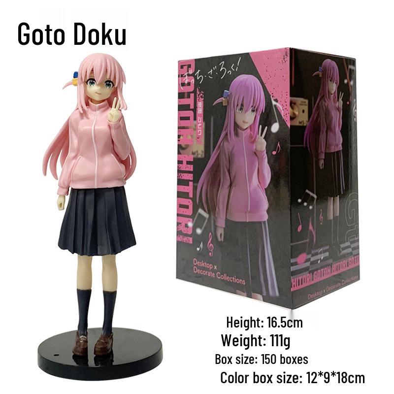 Bocchi the Rock! Goto Hitori Anime Girl Trendy Figurine Ornament Gift