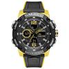 Men's Waterproof Luminous Running Alarm Clock Watch