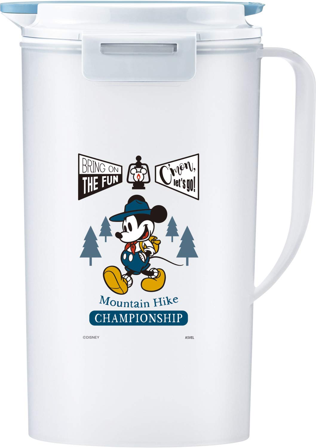 Бутылка для воды Drink Bio D-202C Микки Маус 2 л, вертикальное или горизонтальное положение, устойчива к чайному налету
