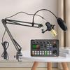 BONKYO F998 Karaoke Set for Home DJ and Live Sound Card with Voice and Audio Mixer for Live Streaming and Home Includes Japanese DJs, Mixer, Changer,