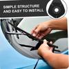 2pc Car Wiper Arm Protective Car Windshield Wiper Hole Silicone Protective Cover Dustproof Sleeve Leaves Debris Prevention Cover