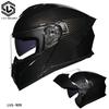 Motorcycle helmet Men's and women's face-off helmet Summer locomotive full helmet Universal safety in all seasons