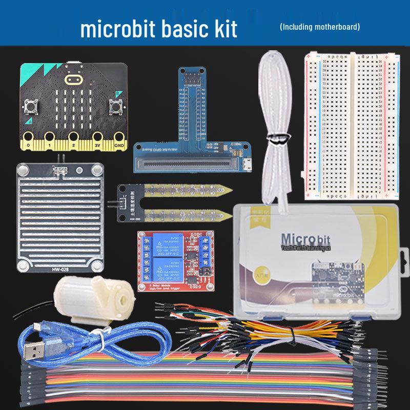 Mikro:bit V2 Starter Kit - Robotik & Python Programmierplatine