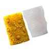 Silicone Molds Flower Cylinder Candle Molds Epoxy Resin Molds Castings Molds Carving Pattern Wave Plasters Molds