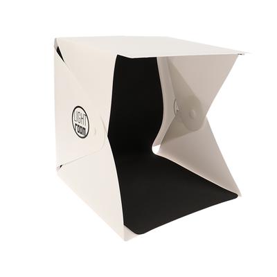 Fotografický led světelný pokoj Photo Studio Light Stan Soft Box Pozadí Fotobox pro Dslr fotoaparát Přenosný skládací světelný box 22 cm