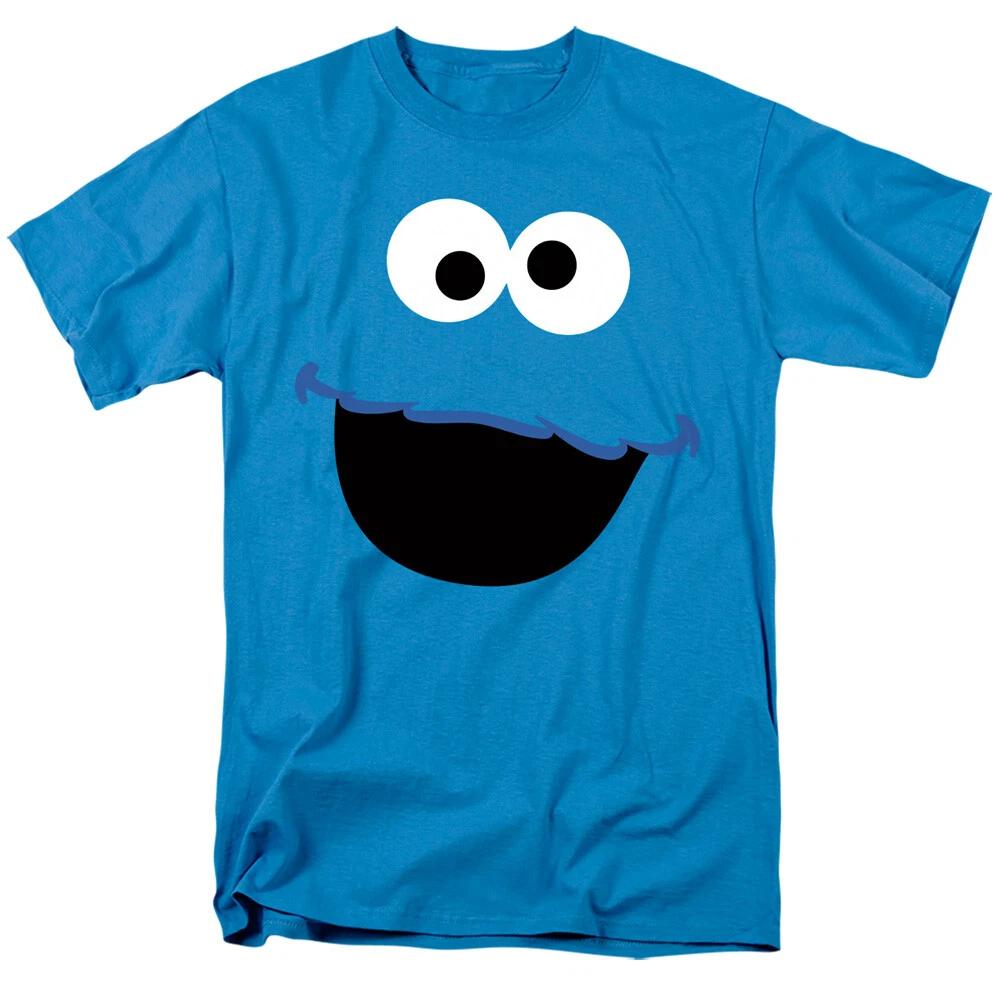 Sesame Street  Cookie Monster Face  T-Shirt S