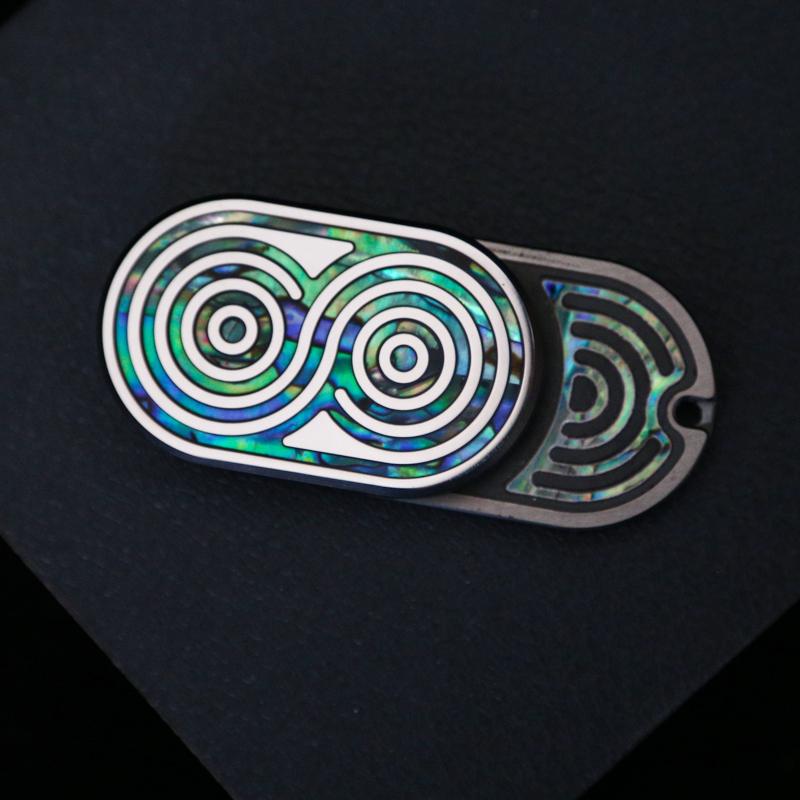 Mechanical Fritillary Material Fidget Slider ADHD Metal EDC Fidget Toys Office Desk Toys Anxiety Stress Relief Toys Adult Gift