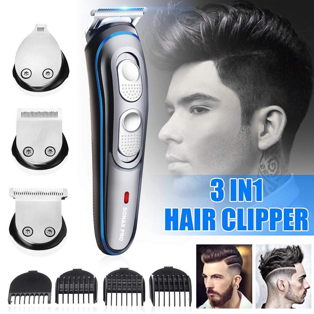 Buy 9Pcs/Set Cordless Men Electric Hair Clipper Trimmer Styling