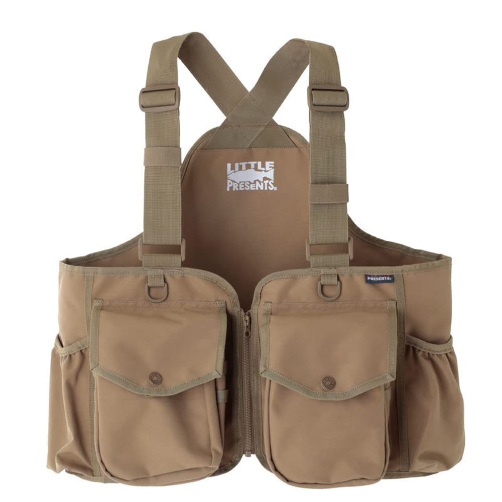 LITTLE PRESENTS Trout Classic Vest Khaki Free Size V-25