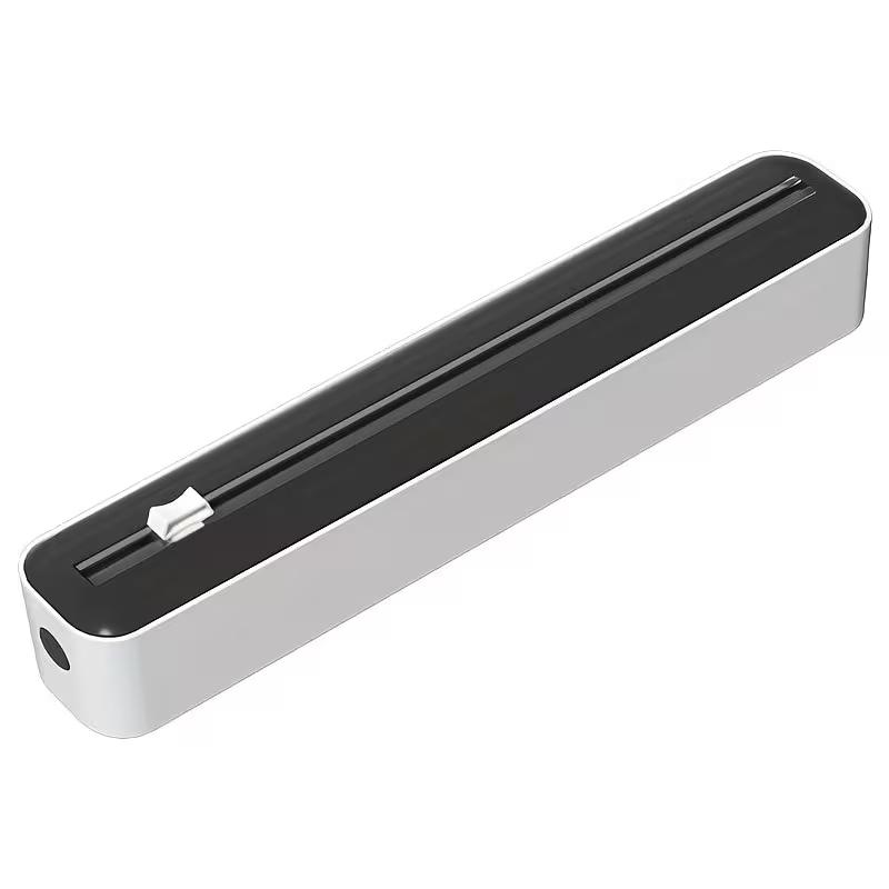 

Sliding Blade Plastic Wrap Cutter Reusable Kitchen Film Dispenser for Cling Film Aluminum Foil Baking Paper Multi-Purpose Kitchen Cutter чёрный