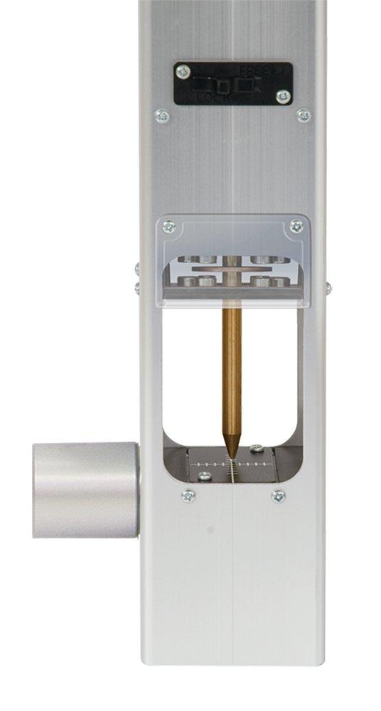 Shinwa Alcohol Industry Shinwa Sokutei Windproof Plumb Bob Pitatto 2 Magnetic Damping Type 77524