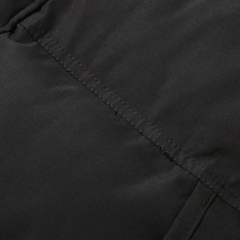 Men's Padded Vest Winter  Fashion Stand Collar Thick Warm Black Sleeveless Jackets Plus Size Korean Style Waistcoat