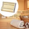 Sauna Neck Support Pillow, Curved Backrest for Gym Relaxation