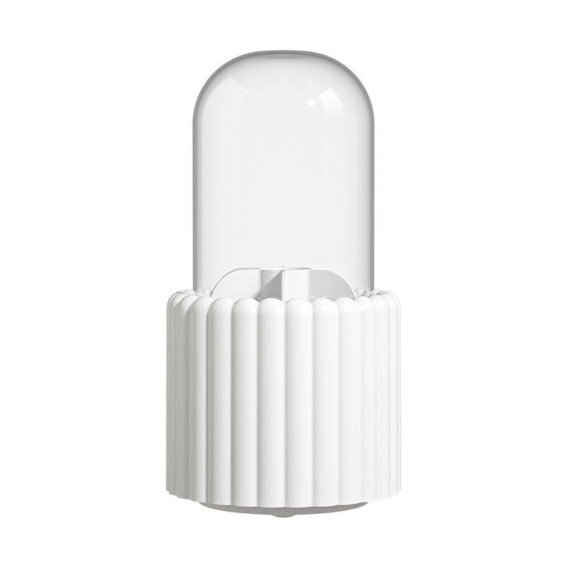 Rotating Makeup Brush and Lipstick Organizer – Dustproof Cosmetic Storage with Partitioned Design