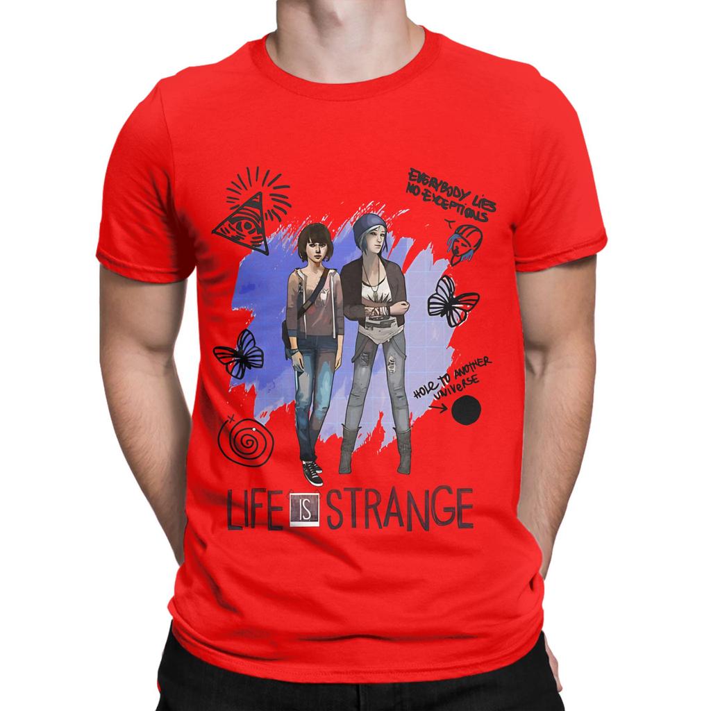 Life Is Strange blue Graphic 100 Cotton TShirt Life Is Strange Tees Tops For Unisex