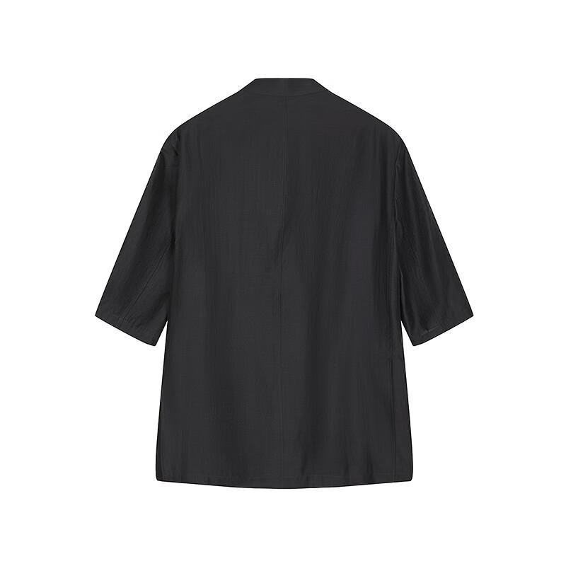 LESS 2025 Summer Lapel Loose Straight Blazer