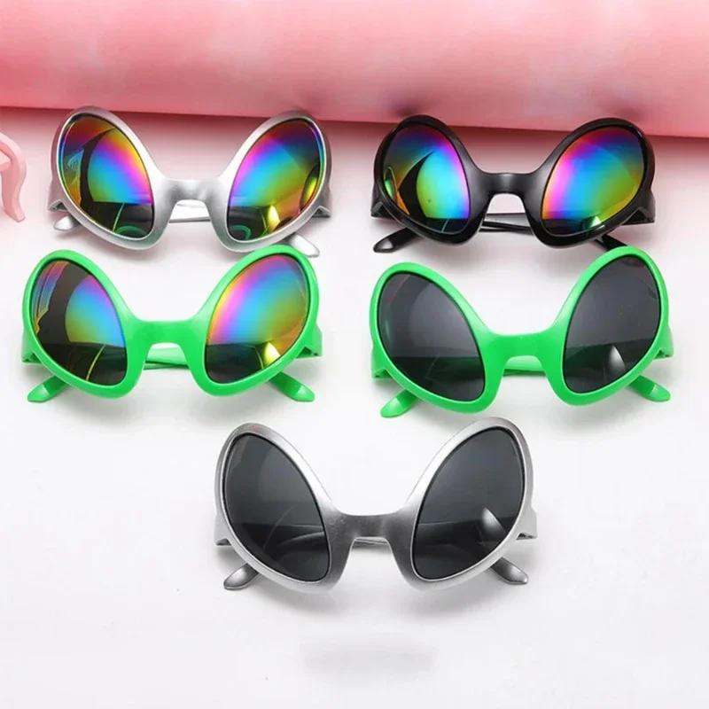 New Alien Glasses playful Holiday Party Sunglasses Halloween Adults Kid Party Supplies Rainbow Lenses ET Sun Glasses Shades