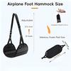 Adjustable Foot‑Rest Strap for Airplane & High‑Speed Train, Portable Foot Hammock, Long‑Journey Travel Essential Accessory
