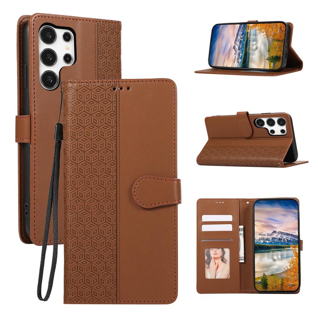 Etui do Samsung Galaxy S26 Ultra z podstawką na obiektyw, matowe tylne etui na telefon, etui magnetyczne