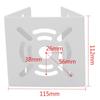 Surveillance Security Cctv Camera Mounting Bracket Pole Mount Bracket Metal