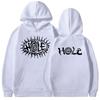 Alternative Grunge Rock Band Hole Courtney Love Double Sided Print Hoodie Men Gothic Vintage Sweatshirt Men's Clothes