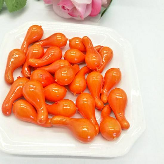Simulation Foam Mini Fruits & Vegetables Set - 35 pcs for Window Decoration