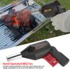 Portable Manual Operated BBQ Fan Air Blower for Outdoor Camping Picnic Grill Barbecue Tool