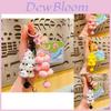 Adorable Pvc Cartoon Keychain Cute Animal Stackable Figurines For Couples And Kids