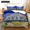 Set Biancheria da Letto Pittura a Olio Astratta Van Gogh Copripiumino Set Letto Coperta Trapunta Singolo Matrimoniale Queen King Size Ragazzi Adulti Tessile per la Casa