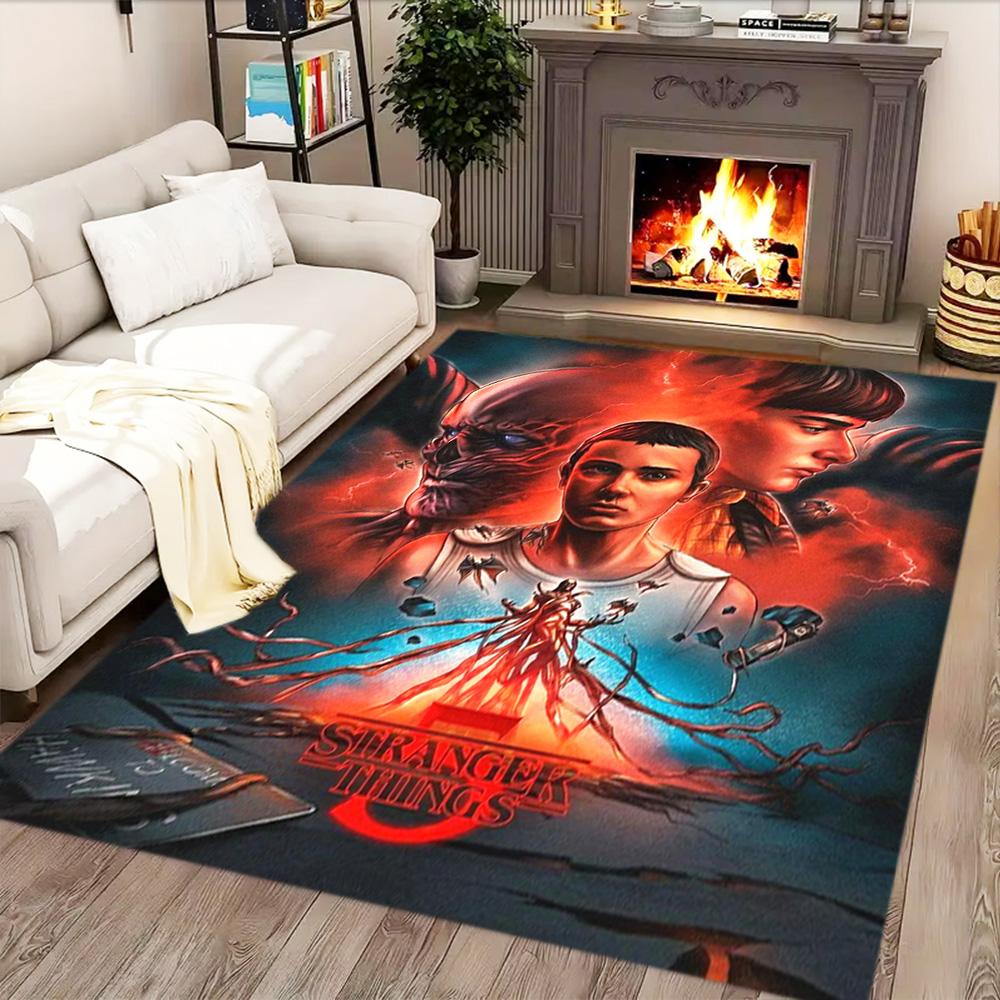 Stranger Things for Living Room rug, Bedroom, Study Room, Hallway Decoration, Perfect for Home Decoration or Holiday Gifts